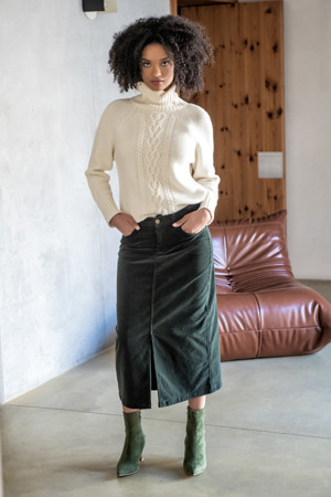 Skirt cord 98%cot,2%ela