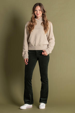 Jeans flair cord 98%cot, 2%ela