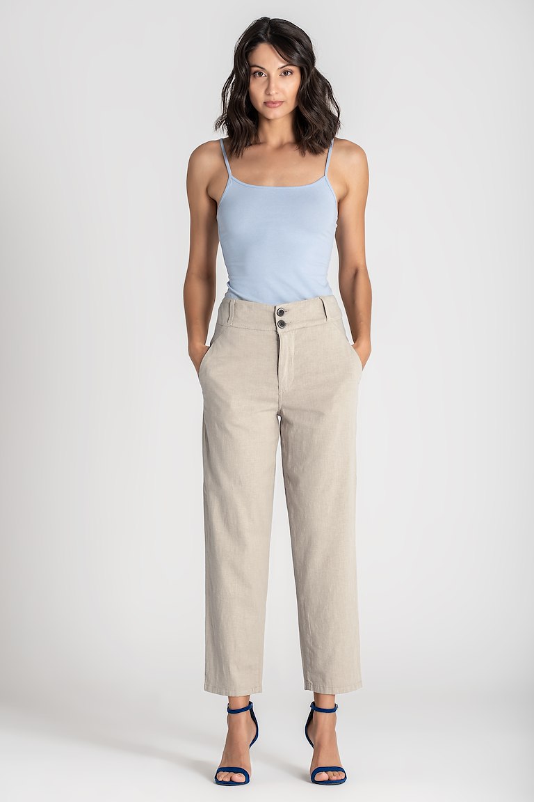 7/8 linnen look 59%lin 39%vis 2%ela