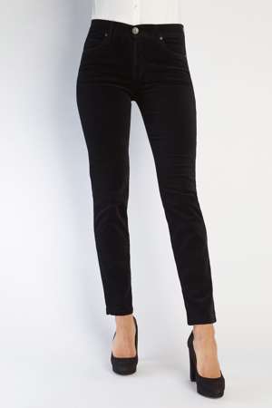 Tight-V / Tight fit / Black velour