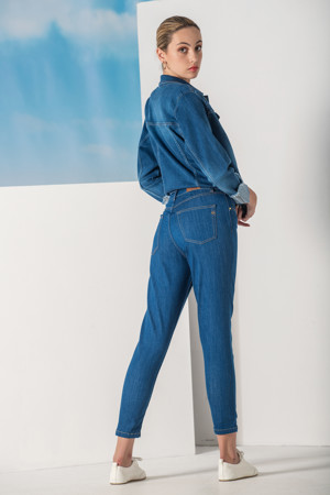 Marta-SB / Mom fit / Blue sky