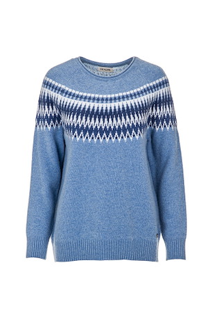 0815 / Nordic knit / Blå