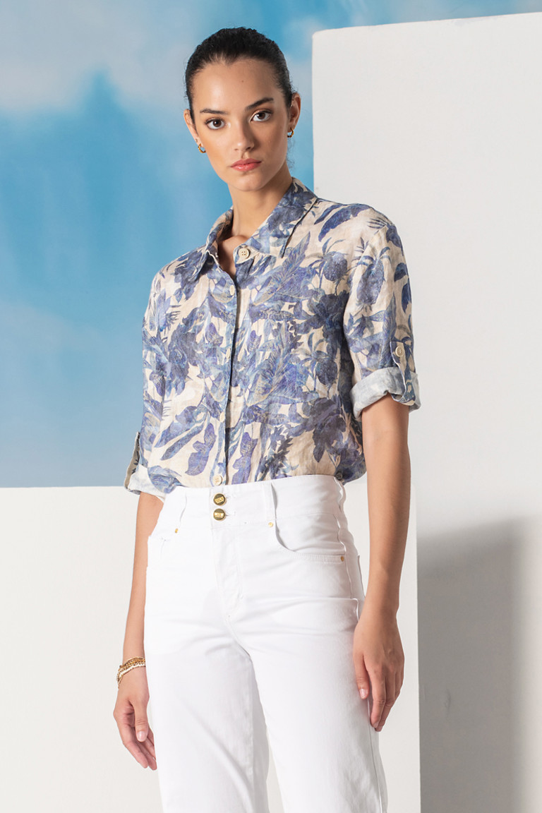 Maria-LIP / Slim fit / Navy 