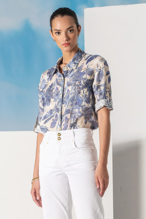 Maria-LIP / Slim fit / Navy 