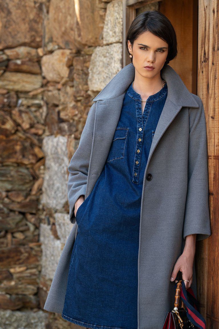 Ella-SN / Casual fit / Stone wash