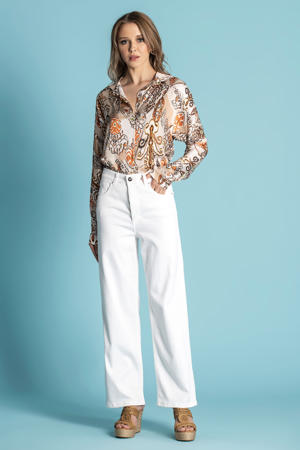 Rissa-LT / Wide flair / White