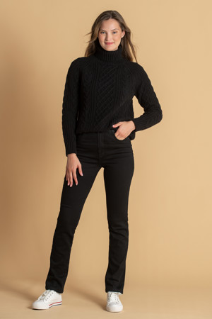 Signe-STS / Regular fit / Black denim