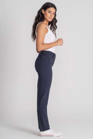 Bengalin trousers 48%cot48%pol4%ela