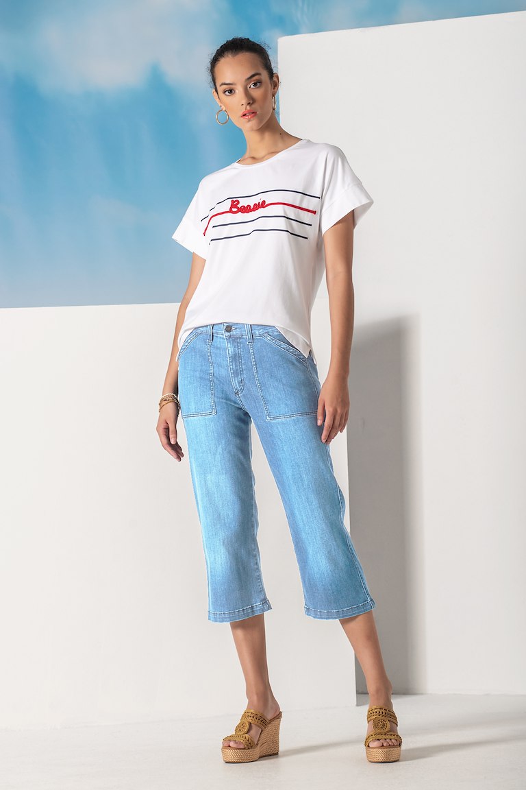 Fay-BA / Bootcut fit / Light bleach