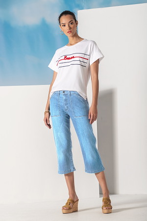 Fay-BA / Bootcut fit / Light bleach