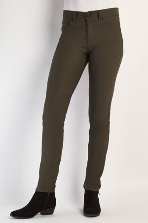 Slim-p bengalin trouser high waist slim fit
