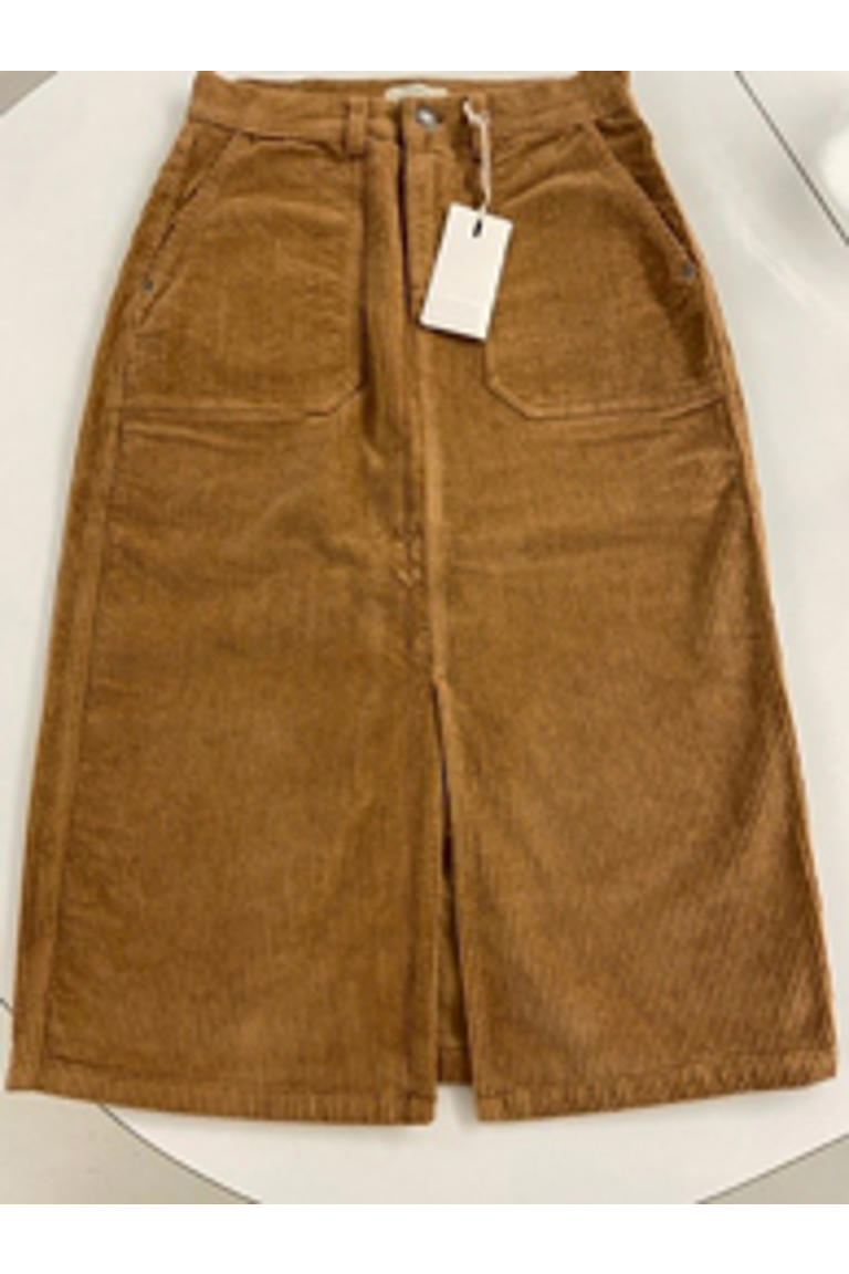 Miriam-FLR / Pencil skirt / Camel