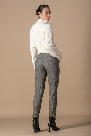 7/8 Wool look 67%Poly,30%Vis,3%Ela