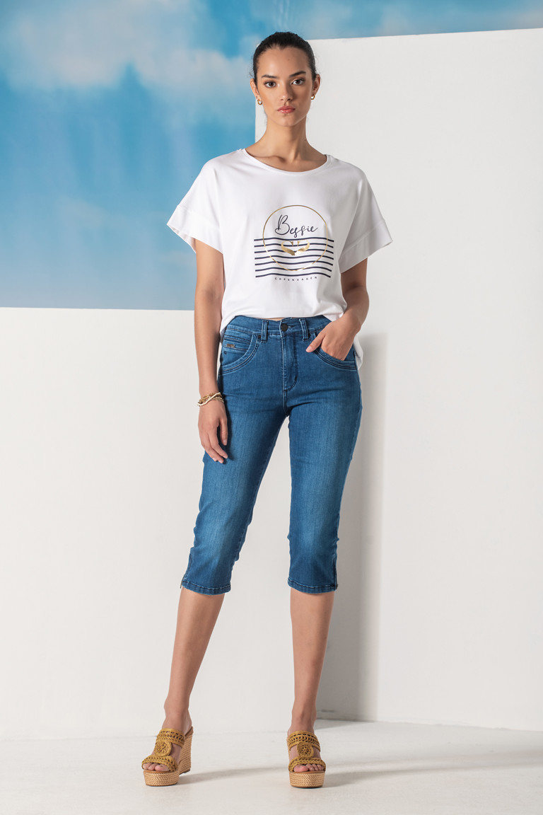 Siv-BA / Slim fit / Blue spray