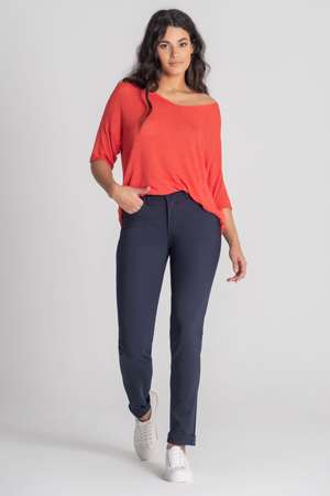 Bengalin trousers 48%cot 48%pol 4%ela