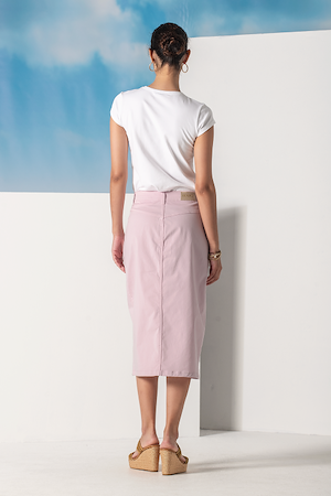 Skirt cotten stretch 91%cot, 6%pol, 3%ela