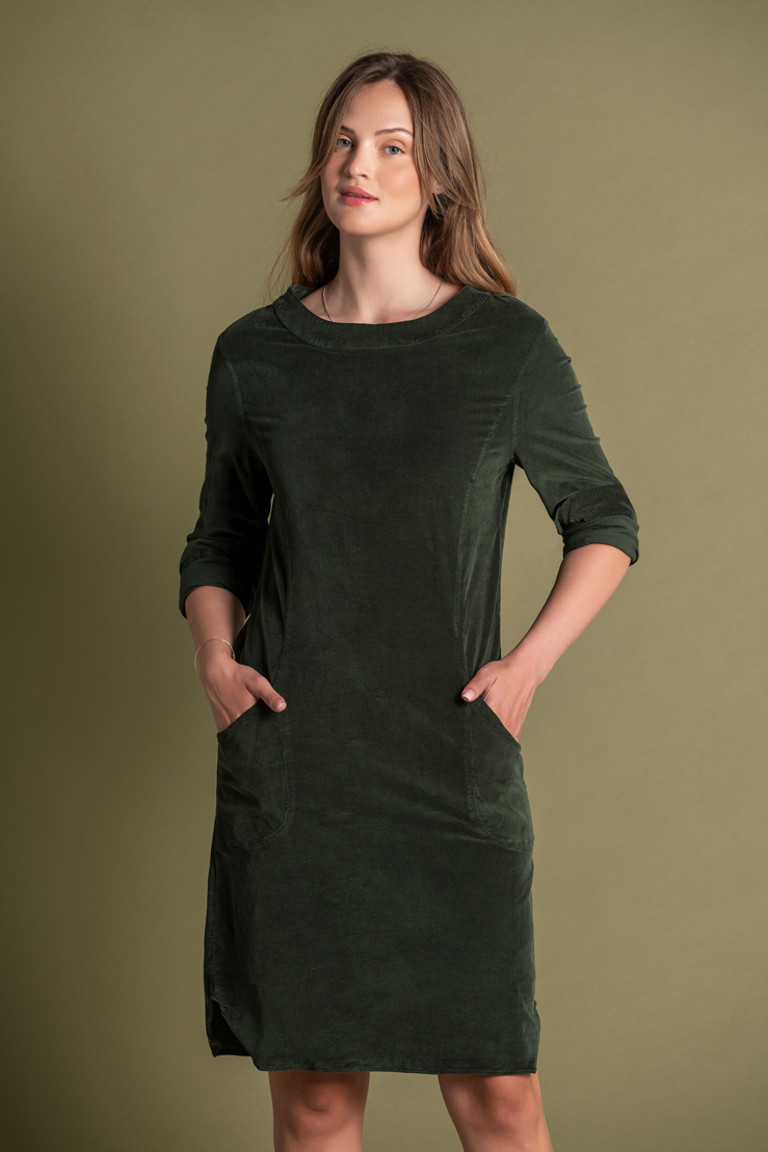 Lea-FLB / Kjole / Bottle green