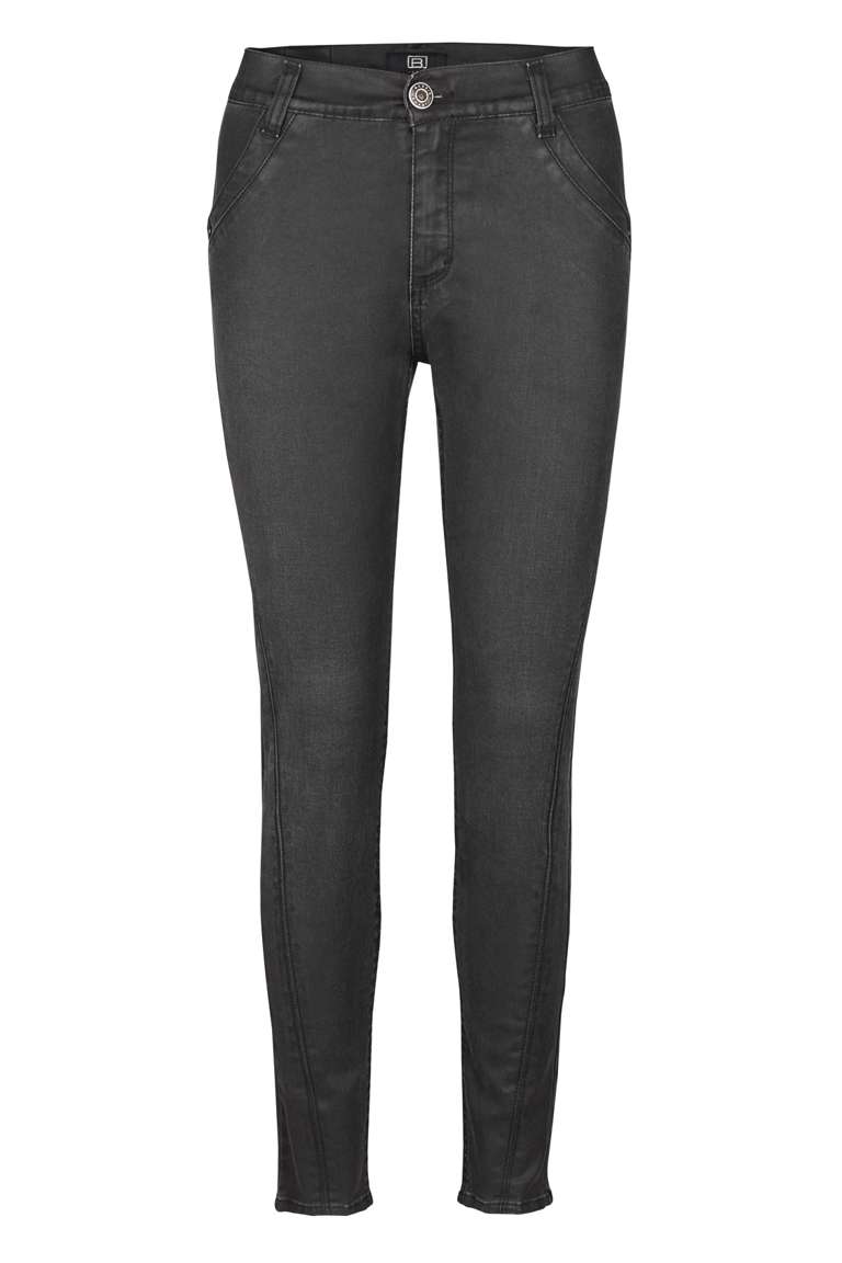 Rina-GC / Slim fit / Black coated