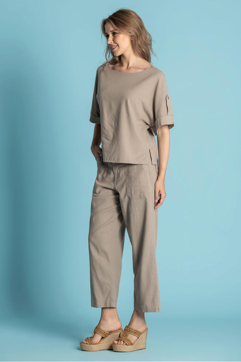 Suzy-LI / Shirt / Taupe