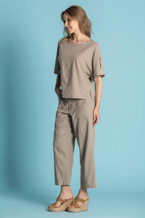 Suzy-LI / Shirt / Taupe