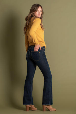 Jeans flair stretch 71%cot 26%pol 3%ela