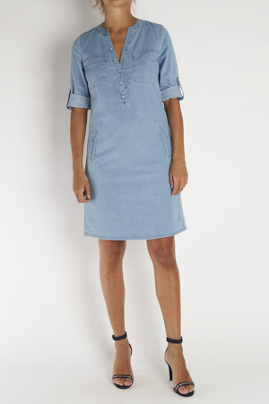 Dress tencel 55% ten, 43% cot, 2% lyc